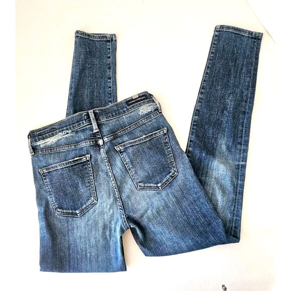 Denim - Citizens of Humanity Rocket High Rise Skinny Jeans | Women’s 27 Distressed EUC